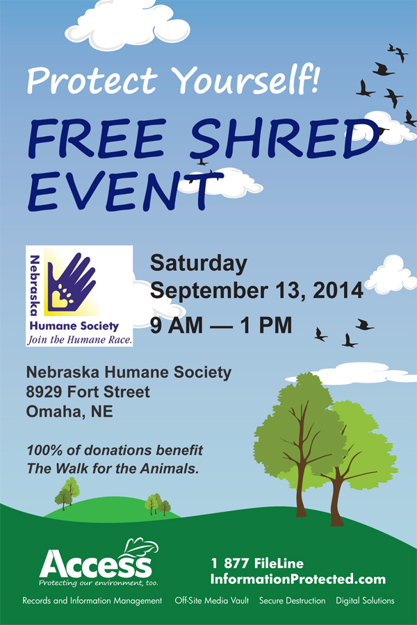 Access Shred event for Walk 2014